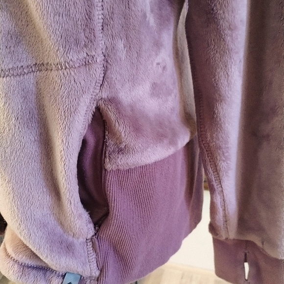 Free Country Women's Plush Butter Pile Jacket Plum Color Size XXL - Picture 7 of 8